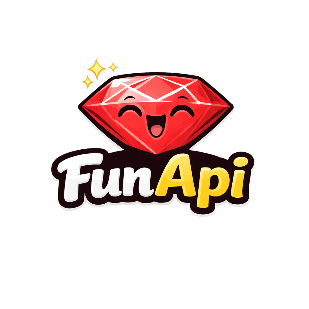 FunAPI logo - a happy Ruby gem